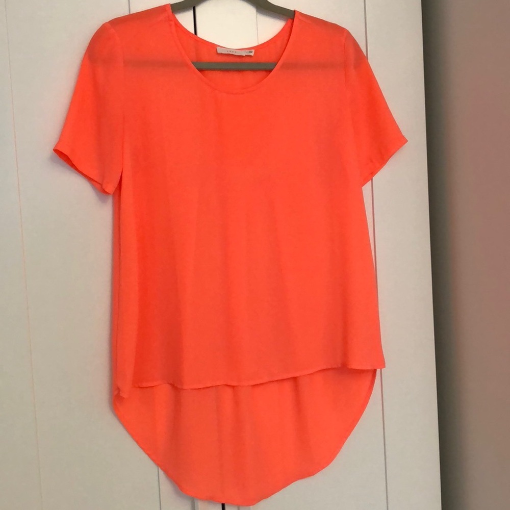 Lush Neon Pink/Melon Shirt - Picture 3 of 6